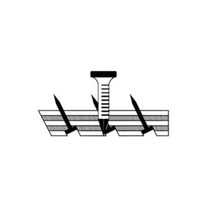 1¼” tri tack – 5/8″ x 10ga (heavy duty concrete nail)