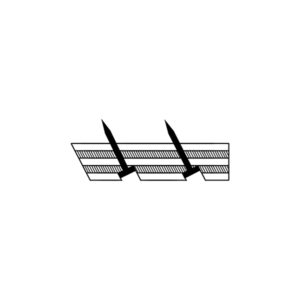 1″ Extra-Wide – Standard (No Anchor Nail)