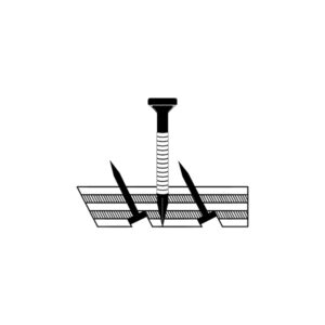 1″ Wide 3/4″ x 13ga (Rs Wood Nail)
